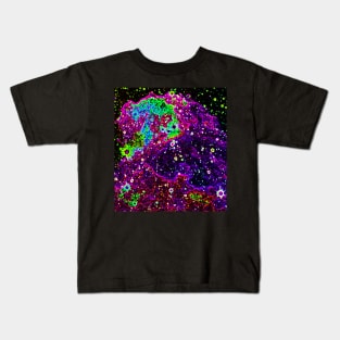 Black Panther Art - Glowing Edges 618 Kids T-Shirt